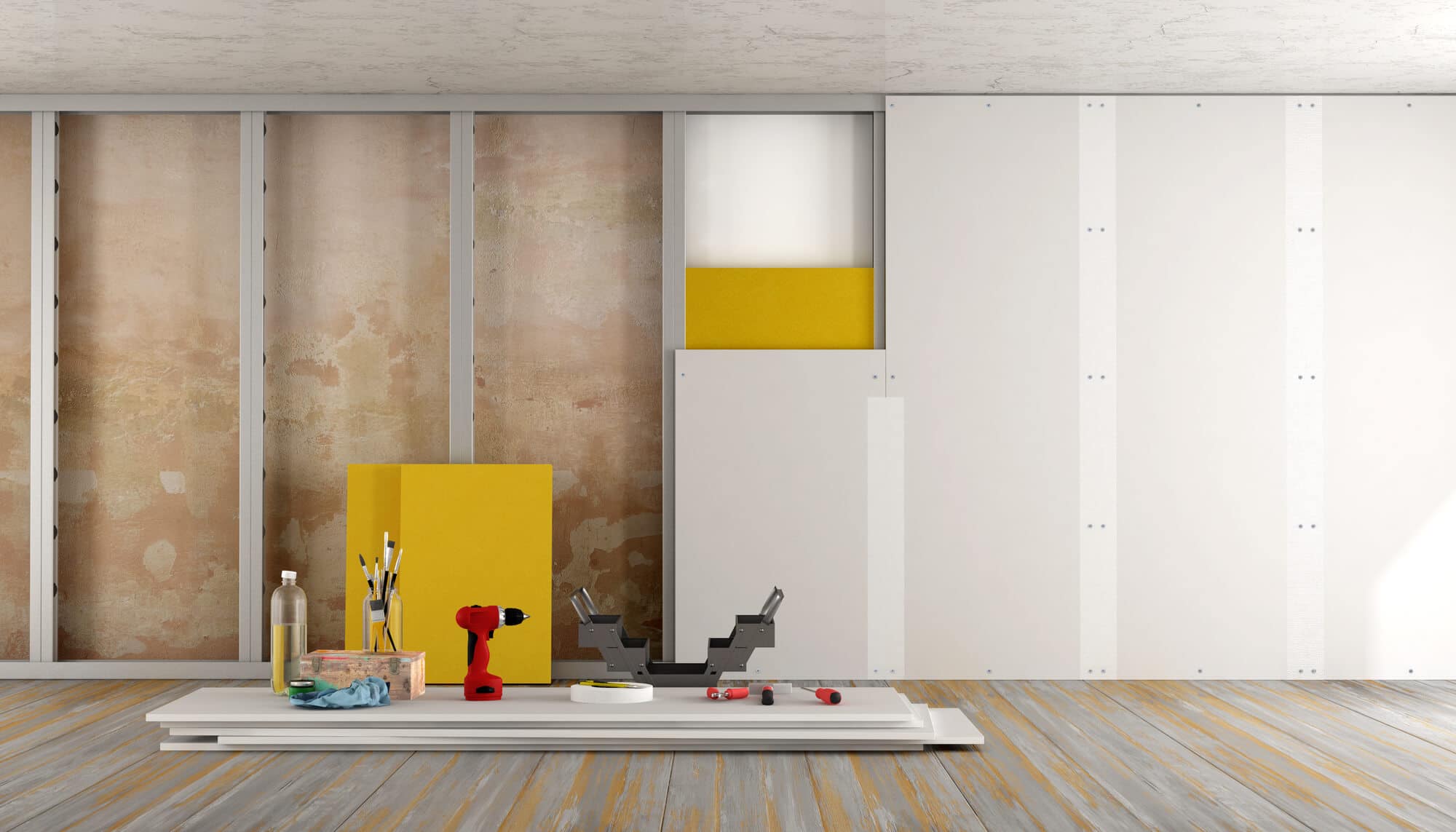 Vantagens e desvantagens do sistema Drywall