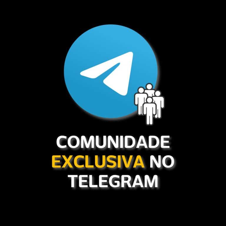 COmunidade exclusiva no telegram