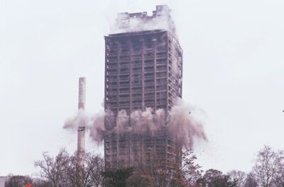 implosão de edifício