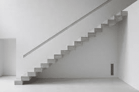 tipos de escadas - Escada reta