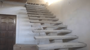 escada vazada