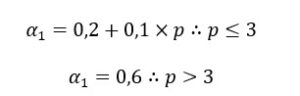 Nós fixos calculo do alfa